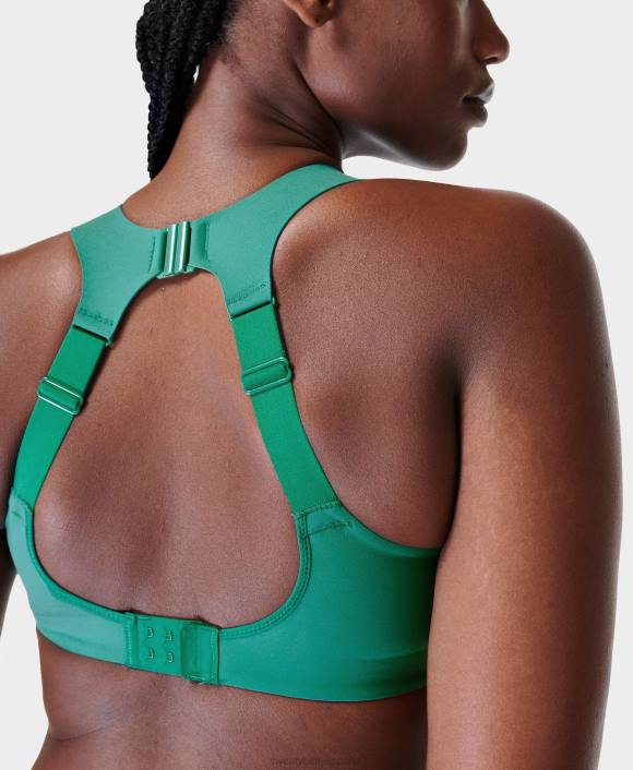 ropa ola verde T28T399 sujetador para correr gravedad cero mujer Sweaty Betty