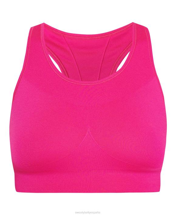 ropa rosa punk T28T456 sujetador deportivo de resistencia mujer Sweaty Betty