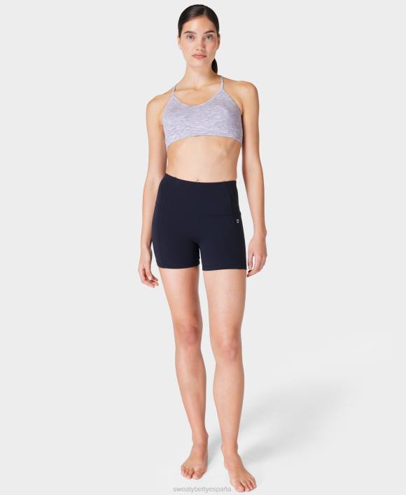 ropa tinte espacial gris T28T945 sujetador de yoga sin costuras consciente mujer Sweaty Betty